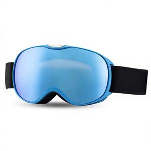Gafas de Esquí con Lentes Cilíndricas, Marco de Espejo, Material TPU, para Deportes de Nieve al Aire Libre, Doble Capa Antivaho, Modelo FA-024 para Adultos - Product Image 1