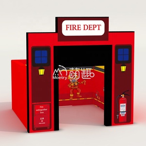 Moetry-estación de bomberos para niños, equipo de patio interior suave para niños, centro de entretenimiento para Clubs - Product Image 4