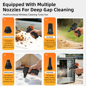 Air Duster Compress Air Blower High Pressure Portable Air Blower for Cleaning Dust <b>Inflatable</b> - Product Image 2
