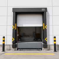 Bâche de protection gonflable pour quai de chargement, joint de porte gonflable pour entrepôt, logistique, chargement, déchargement, protection contre la pluie, la poussière et les intempéries