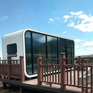 Casa Contenedor Tipo Cabaña Apple - Diseño Moderno, Construcción <span class=keywords><strong>de</strong></span> Acero Transpirable, Fácil Instalación, Oficina Exterior, Sala <span class=keywords><strong>de</strong></span> Estar, Entrada - Product Image 2