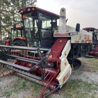 Moissonneuse-batteuse semi-automatique de marque WORLD de qualité supérieure, entraînée par un moteur diesel, 117-118 CV, alimentée par un tracteur