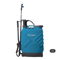 Farmjet Penyemprot Manual, Ransel Mesin Semprot Pertanian Ruang Udara Plastik Harga Murah 15L 20L