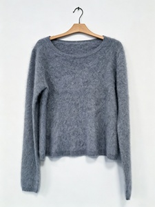 Suéter de Cuello Redondo para Mujer, 100% Cachemira Pura, Tejido de Punto Suave y Afelpado de Lujo para Invierno - Product Image 4