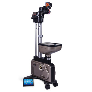 เครื่องเสิร์ฟลูกปิงปอง Y&T รุ่น 989F2 แบบตั้งพื้น รุ่นปรับปรุงปี 2019 สีเมทัลลิก น้ำหนัก 21.3 กก. สำหรับฝึกซ้อมที่บ้าน - Product Image 3