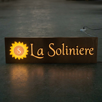 Lettres 3D en métal massif personnalisées pour la décoration murale des musées, des galeries, des mariages et des boutiques
