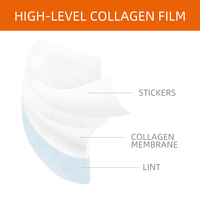 Masque facial au collagène hydrosoluble anti-âge et hydratant, ensemble de remplissage instantané à l'essence nano, masque pour les yeux, masque facial