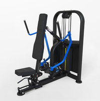 Équipement de musculation durable : Machine de presse pectorale à charges guidées, inclinée, pour exercices Pec Dec Fly, pour salle de sport commerciale