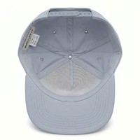 Hoge kwaliteit ongestructureerde 5-panel pet met snapback, platte klep, baseballcap, performance running cap met aangepaste logo borduring