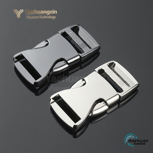 Zinc Alloy Metal Buckle Quick Release Snap Fastener for Belt Backpack Luggage Adjustment <b>Hardware</b> Accessory - Product Image 3