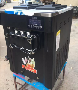 Máquina para hacer helados automática comercial de 2200W, tolvas dobles de 20-28L/H de 20-28L, nueva producción suave, harina de agua y leche de fruta - Product Image 5