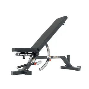 批发商业多健身房可折叠倾斜下降实用长凳身体锻炼长凳压力机可调重量长凳