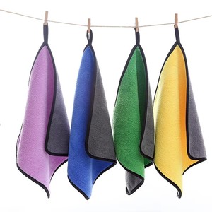 Microfiber Knitted Twisted Loop Car Wash & Drying Towel for Home Auto Detailing-Quick-Dry Cleaning <b>Cloth</b> - Product Image 5