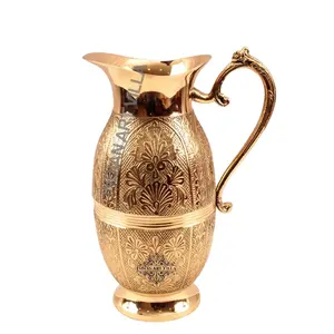 Personalized Brass Jug At Discount Price Eco Friendly Shahi Jug Pitcher Manufacturers & Suppliers From India