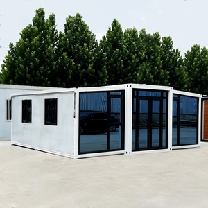 Chất Lượng Cao Sang Trọng Hiện Đại <span class=keywords><strong>Container</strong></span> Modular Di Chuyển Nhà Prefab Ngoài Trời 20ft Glass Vận Chuyển Nhà - Product Image 5