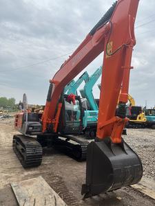 Mini-excavatrice d'occasion en bon état HITACHI Zx120, 12 tonnes, compacte, hydraulique, sur chenilles, en vente flash, qualité supérieure - Product Image 5