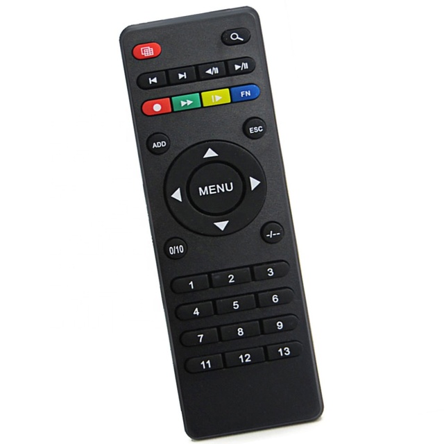 Custom Black Universal STB Set-top Box Remote Controller Smart TV DVD Remote Control
