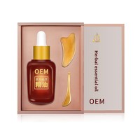 Huile Essentielle Végétale Pressée à Froid, Extrait de Plantes, Sérum OEM, Huile de Massage Chauffante Anti-douleur, Type de Peau Universel