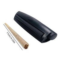 Machine à rouler les cigares manuelle classique 78mm 110mm, rouleuse de cônes de tabac en plastique portable pour outils et accessoires