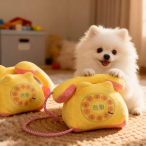 Giocattolo Interattivo Educativo per Cani a Forma di Telefono, Giocattolo di Peluche per Nascondere Cibo, Bestseller Coreano - Product Image 1