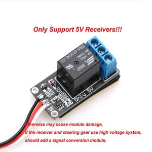 1PCS J1 PWM Relay Switch 5V Receiver 20A Electronic <strong>Controller</strong> <strong>Module</strong> DIY Model Universal On-off <strong>for</strong> FPV RC Drone Airplane - Product Image 5