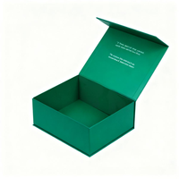 Boîte à cadeaux portable de grande taille avec logo personnalisé, étanche, fermeture magnétique, boîte rigide en carton de luxe pour perruques et vêtements