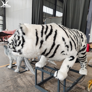 Tigre Animatrónico 3D de Tamaño Real, Estatua de <span class=keywords><strong>Animal</strong></span> Mecánico Realista para Decoración de Zoológicos, Parques de Safari y Parques de Atracciones - Product Image 6