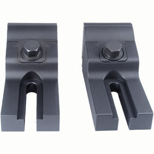 Étau combiné à <span class=keywords><strong>grande</strong></span> <span class=keywords><strong>ouverture</strong></span> pour machine de fraisage, type CNC, à mâchoires plates, à mâchoires mobiles - Product Image 4