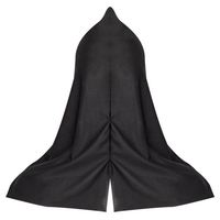 Masque d'Halloween en plastique, couvre-chef effrayant de sorcière, capuche, thème fantastique et science-fiction, accessoire de film et de télévision, réaliste, pour performance de vendeur de rue