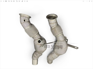 Tuyaux d'échappement pour Ferrari F8 3.9T 2019-2023, échappement haute performance modifié pour la course, performance améliorée, directement de l'usine - Product Image 5
