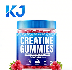 Gummies de créatine OEM en gros – 5000 mg de créatine monohydrate, 120 unités – Gummies de créatine et électrolytes – Vente chaude en gros - Product Image 1