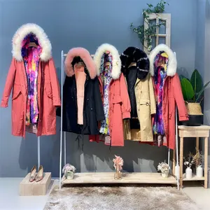 대형 패션 두꺼운 다운 재킷 재고 꼬리 상품 여성 가을 겨울 코트 코트 할인 도매