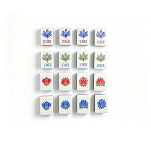 Vente directe d'usine aux États-Unis, ensemble professionnel de 160 tuiles avec supports, jeu de Mahjong occidental pour soirée de jeu <span class=keywords><strong>en</strong></span> <span class=keywords><strong>famille</strong></span> - Product Image 4
