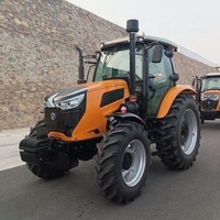 90hp 904 90-140hp 4WD 4 roda penggerak 16F + 8R Mini pertanian pertanian Traktor berjalan Traktor baru