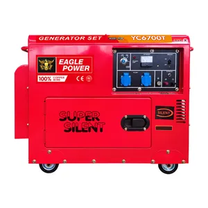 Super Super Silent 7KW/7.5KW/8KW/10KVA High Quality Soundproof Portable Silent Diesel Generator