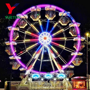 Manège portable mini-roue géante sur remorque |   Équipement de divertissement mobile pour les festivals |   Installation en 30 minutes |   Certifié CE - Product Image 3