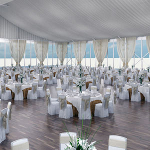 2000 kişi büyük yapı PVC dört mevsim su geçirmez yanmaz düğün açık çadır 100 km/h rüzgar direnci 15 + yıl hizmet - Product Image 1