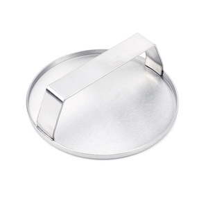 <span class=keywords><strong>Smash</strong></span> <span class=keywords><strong>Burger</strong></span> Press-Triturador de hamburguesas de acero inoxidable de 5,9 pulgadas con asa para <span class=keywords><strong>plancha</strong></span> y parrilla - Product Image 2