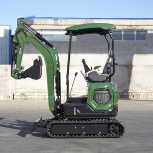 Miniexcavadora hidráulica EPA de alta calidad para uso agrícola y de jardín con pista de goma - Product Image 2