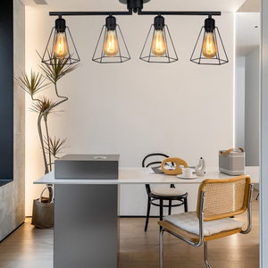 Lámpara Colgante Estilo Industrial Moderno para Techo, E27, Hierro Forjado Color Óxido, para Lámparas de Araña y Colgantes - Product Image 6