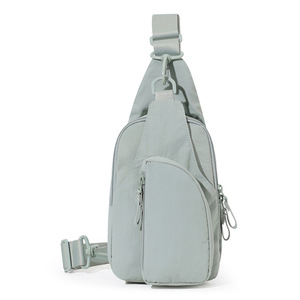 Bolso <span class=keywords><strong>Bandolera</strong></span> de Nylon Personalizado al por Mayor con Logotipo, Riñonera Ligera, Bolso Cruzado Casual Deportivo de un Solo Hombro para Hombres y Mujeres - Product Image 5