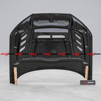 Nouveau capot personnalisé en fibre de carbone noire pour Audi RS4 S4 A4 B9 B9.5 avec fixation par boulons et boulons inclus