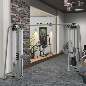 Máquina de Gimnasio Multifunción, Equipo de Fitness de Acero Multifuncional para Ejercicios de Piernas y Hombros, Estación de Poleas Cruzadas LK-08 - Product Image 3