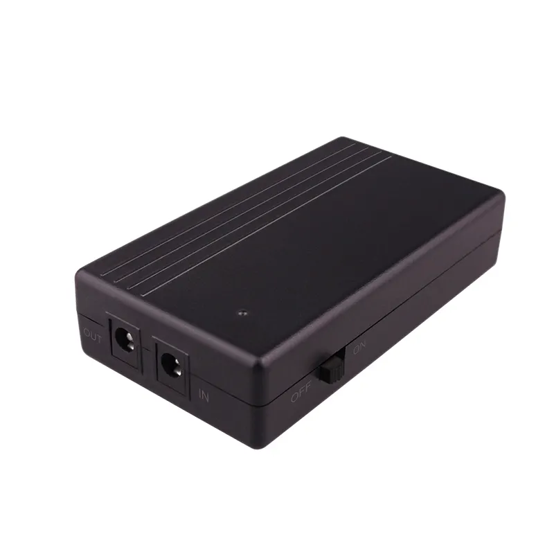 Nguồn Dự Phòng Pin DC 5V 2A Mini UPS Trực Tuyến Từ Nhà Máy ODM Cho Máy Quay IP Modem Máy Quay WiFi Bộ Định Tuyến DVR CCTV