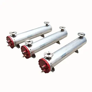 Long Life industrial cooler tube and shell heat exchanger stainless steel heat exchanger for air conditioner