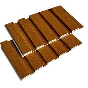 Panel de Pared de PVC Resistente al Fuego, Núcleo Hueco, Revestimiento Acanalado, Panel Acústico Ecológico para Hoteles, Comercios y Entretenimiento - Product Image 1