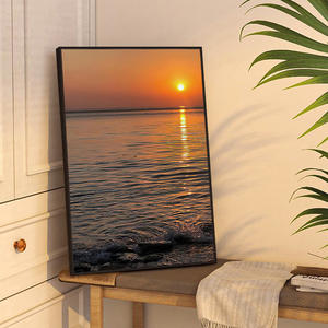 Pósteres e impresiones de paisajes de playa y mar natural, pintura en lienzo, imagen artística de pared para sala de estar - Product Image 6