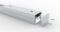 AEF-011 Faisceau asymétrique pour éclairage mural, lentille linéaire LED en PMMA de qualité optique pour vitrines et étagères