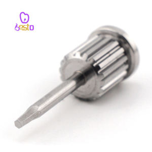 Ortodontik obeng tanam Manual, instrumen laboratorium Driver sekrup mikro Stainless Steel - Product Image 3