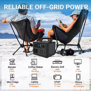 Système d'énergie solaire OEM 300W 500W 1500W 2400W 3000W 5000W, station d'alimentation portable solaire extérieure Lifepo4 - Product Image 4